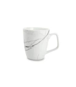Kop 22cl En Schotel Marble Stone - Set/4