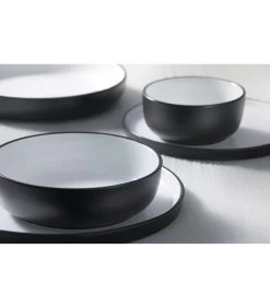 Schaal Cosmic 16 Cm 55 Cl Zwart Wit Porselein 2 Stuk(s) -Palmer Winkel 037e78d7157f4d61a1f92cf5aedf8965