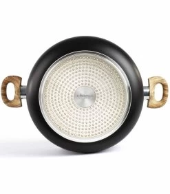 LIVOO Kookpot Steen- En Houtlook 28 Cm -Palmer Winkel 046e6a5f23cb4855b1d3357a550c8a56