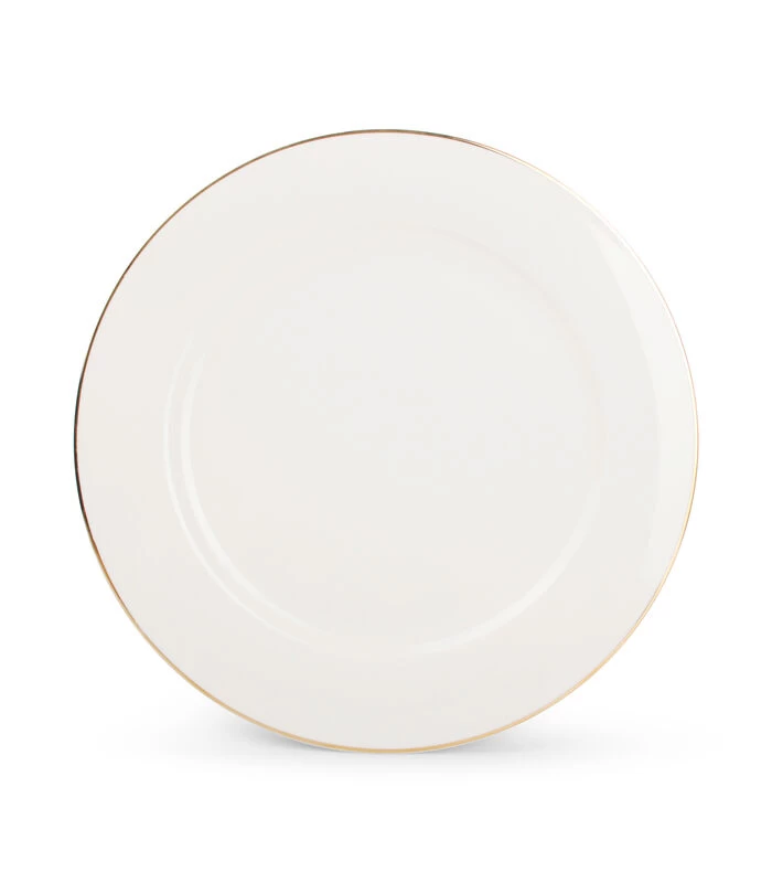 Plat Bord 26,5cm Met Gouden Rand Era - (x4) 3 Plat Bord 26,5cm Met Gouden Rand Era - (x4)