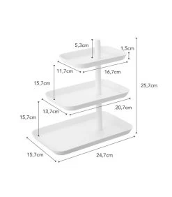 Yamazaki Serving Stand 3 Tiered - Tower - White -Palmer Winkel 115a600b544a4487a32a763dbb88b7c8