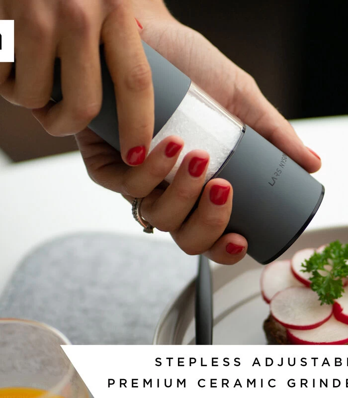 Zout- En Pepermolen Set 'Lagom' 4 Zout- En Pepermolen Set 'Lagom' - Afbeelding 2