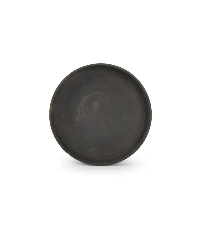 Serveerschaal 25x2,5cm Hout Zwart Pale 4 Serveerschaal 25x2,5cm Hout Zwart Pale - Afbeelding 2