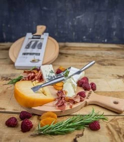 Kaasset Rond Amigo - Kaasplank Met Kaasmesjes - Bruin - ⌀ 23 Cm -Palmer Winkel 1a2975086e6d4eaebbc8695932e12d2f