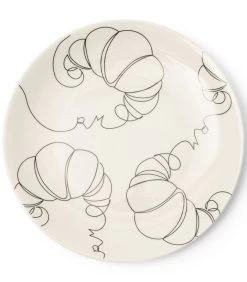 Ontbijtbord Le Petit Déjeuner Wit