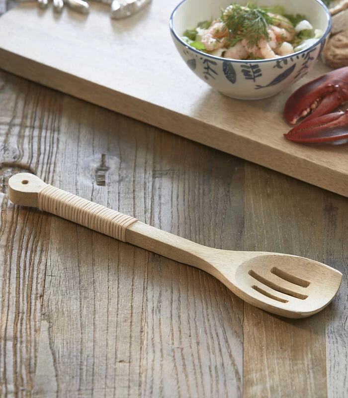 Houten Spatel, Kooklepel, Keukengerei - Nusa Dua - Bruin - 1 Stuk 4 Houten Spatel, Kooklepel, Keukengerei - Nusa Dua - Bruin - 1 Stuk - Afbeelding 2