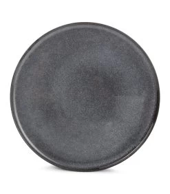 Plat Bord 26cm Grijs Stitch - (x4)