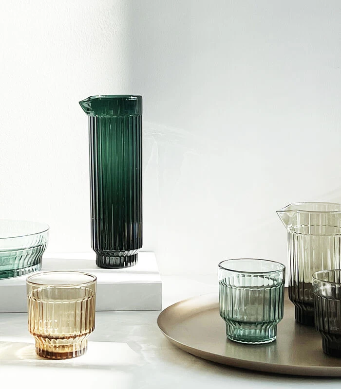 LIMA BOWL MEDIUM Licht Amber 7 LIMA BOWL MEDIUM Licht Amber - Afbeelding 5