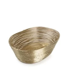 Draadmand 20,5x15xH7cm Goud Wire -Palmer Winkel 29b5ae7c6f164a98b2e5b555891a99a0