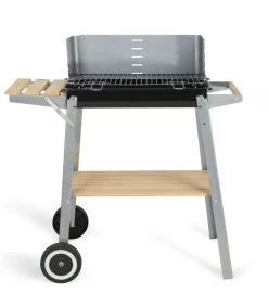 LIVOO Houtskoolbarbecue Afwerking Hout