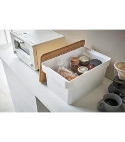 Yamazaki Bread Case With Knife Holder - Tower - White 10 Yamazaki Bread Case With Knife Holder - Tower - White -Palmer Winkel 2c982b5a9c3e4bb7b699c856b6598209