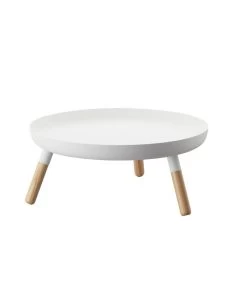 Yamazaki Plain Tray With Legs - White