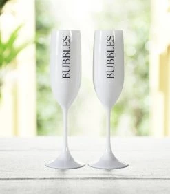 Bubbles Champagne Flute