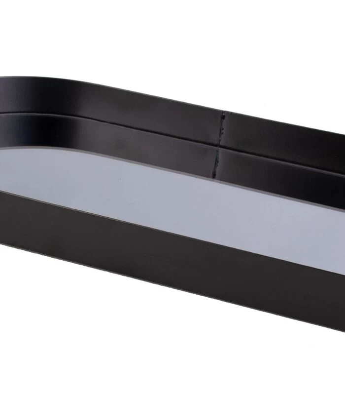 PRESENT TIME Dienblad Mirage - Ovaal Smokey Spiegel - 18x3cm 4 PRESENT TIME Dienblad Mirage - Ovaal Smokey Spiegel - 18x3cm - Afbeelding 2