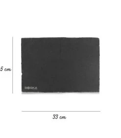 Serveerplank Leisteen L - Met Antislip Voetjes - Zwart - 33 Cm 7 Serveerplank Leisteen L - Met Antislip Voetjes - Zwart - 33 Cm -Palmer Winkel 3bafa1598ed842a98fbf50ce9e9d3043