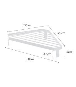 Yamazaki Stove Corner Rack - Tower - White -Palmer Winkel 3de82e0e86504f60a2d3ff83540896ed
