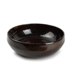 Serveerschaal 26xH8cm Bruin Primal - (x4)