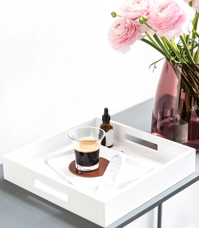 ZEN Dienblad Small Wit 4 ZEN Dienblad Small Wit - Afbeelding 2