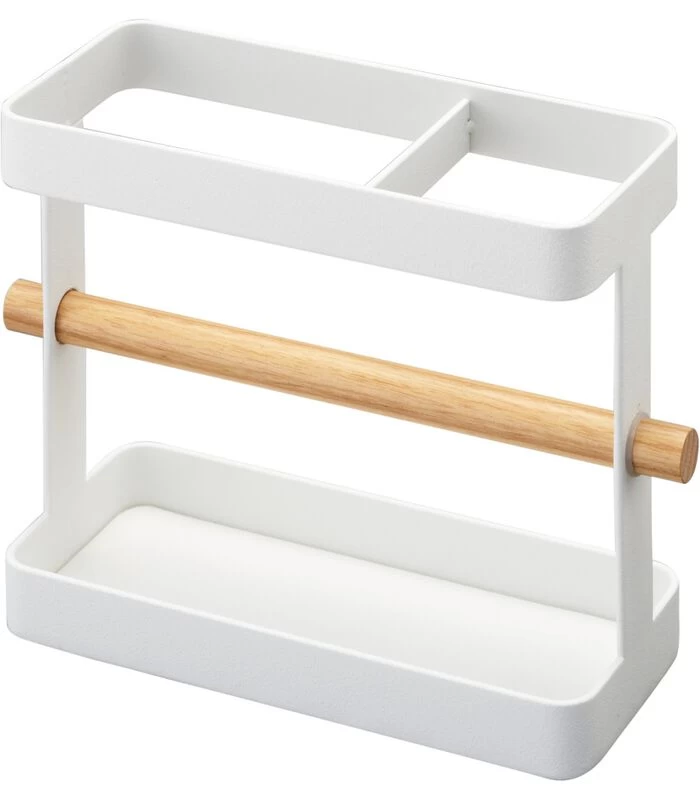 Yamazaki Kitchen Tool Stand - Tosca - White 3 Yamazaki Kitchen Tool Stand - Tosca - White