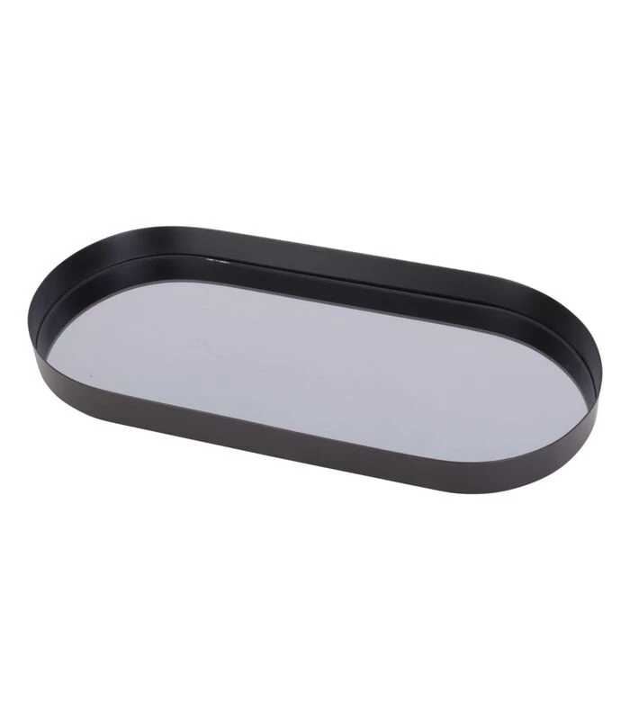 PRESENT TIME Dienblad Mirage - Ovaal Smokey Spiegel - 18x3cm 3 PRESENT TIME Dienblad Mirage - Ovaal Smokey Spiegel - 18x3cm