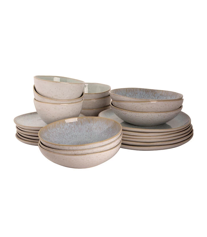 Palmer Serviesset Light Blue Sea 6-persoons 24-delig 3 Palmer Serviesset Light Blue Sea 6-persoons 24-delig