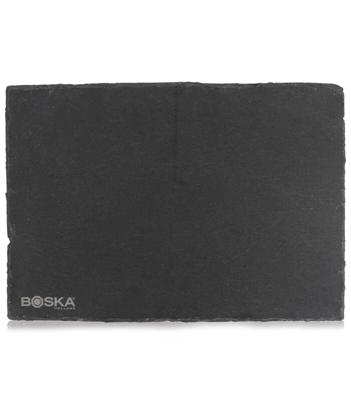 Serveerplank Leisteen L - Met Antislip Voetjes - Zwart - 33 Cm 3 Serveerplank Leisteen L - Met Antislip Voetjes - Zwart - 33 Cm