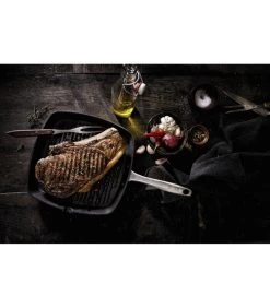 Grillpan Cast Iron 24 X 24 Cm Gietijzer 11 Grillpan Cast Iron 24 X 24 Cm Gietijzer -Palmer Winkel 50d2db807f4646a088aec30d5a6be86b 1