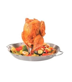 GEFU Rustidor De Pollos Y Wok Para Verduras BBQ