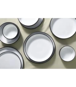 Schaal Cosmic 16 Cm 55 Cl Zwart Wit Porselein 2 Stuk(s) -Palmer Winkel 5e9b87f3eaca445098c3ab9d669ddb70