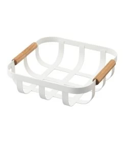Yamazaki Kitchen Basket S - Tosca - White