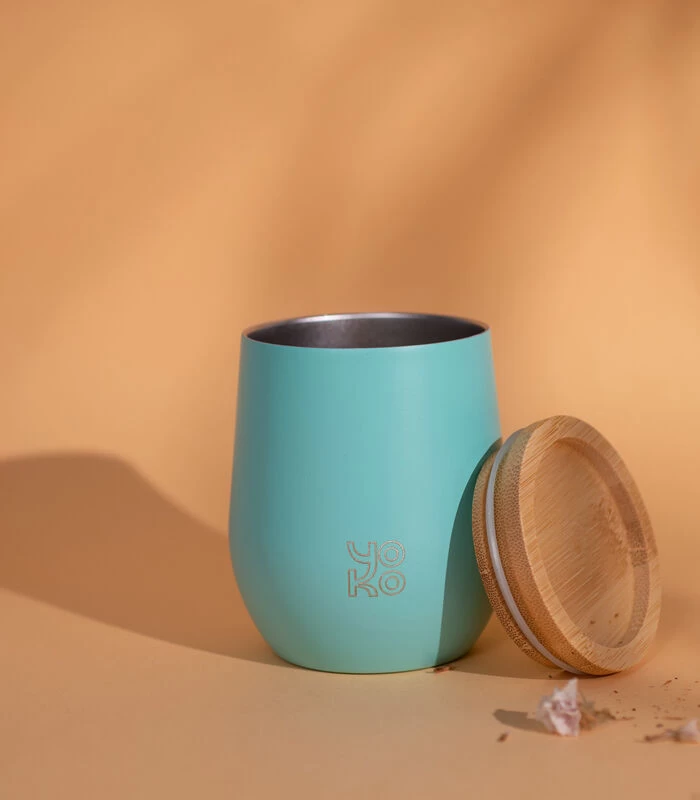 Geïsoleerde Mok 250ml - Pastels- Mint 4 Geïsoleerde Mok 250ml - Pastels- Mint - Afbeelding 2