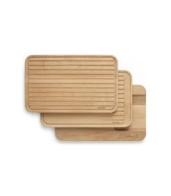 Brabantia Profile Houten Snijplanken, Set Van 3 -Palmer Winkel 62b5647684b2484ebf307a926b3b5786