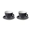 Cappuccinokop En Schotel Bart Colour Cafe 23 Cl 15 Cm Zwart Porselein 2 Stuk(s) -Palmer Winkel 66bc876c940743b88da2143692273abb