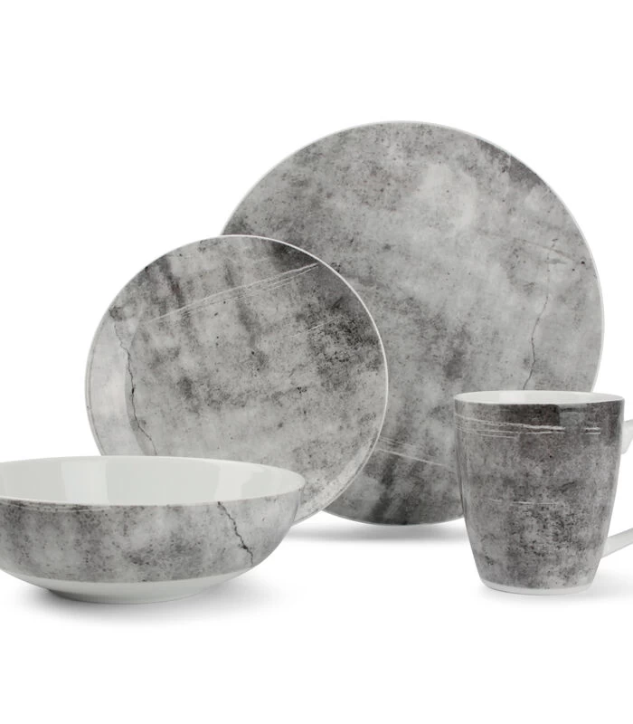 Servies 16-delig Emperador Stone 3 Servies 16-delig Emperador Stone