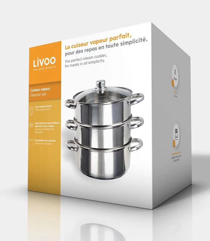 LIVOO Stoompot 5 LIVOO Stoompot - Afbeelding 3