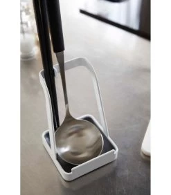 Yamazaki Ladle & Lid Stand - Tower - White -Palmer Winkel 6c35b337e3c840919350df300d75a1bf
