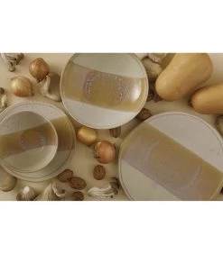Palmer Serviesset Beach Stoneware 6-persoons 24-delig Beige -Palmer Winkel 703a262485d14ef48fa20a549886e42f