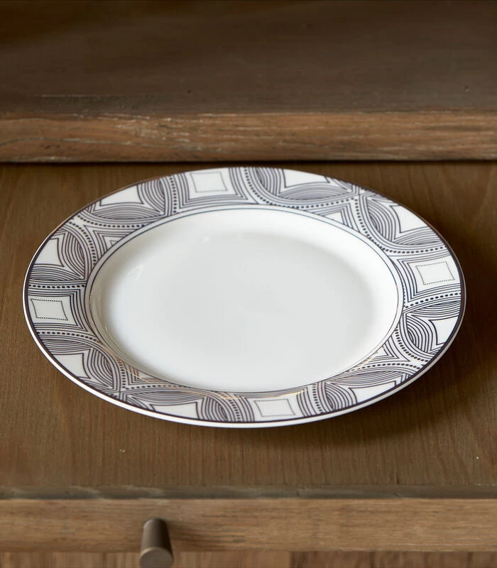 Ontbijtbord Le Relais Wit 4 Ontbijtbord Le Relais Wit - Afbeelding 2