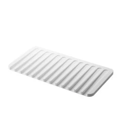 Yamazaki Silicone Drainer Tray - Flow - White