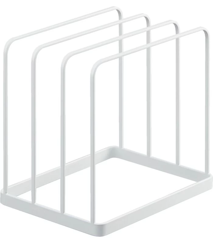 Yamazaki Tray Stand - Tower - White 3 Yamazaki Tray Stand - Tower - White