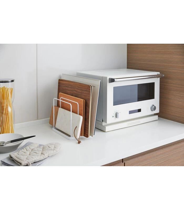 Yamazaki Tray Stand - Tower - White 5 Yamazaki Tray Stand - Tower - White - Afbeelding 3