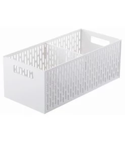 Yamazaki Vegetable Basket - Tower - White