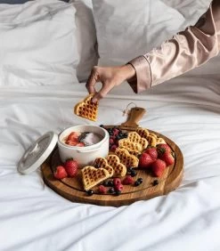 Serveerplank Rond Friends L - Duurzaam - Bruin - ⌀ 40,3 Cm -Palmer Winkel 851644401e704bb599c4be9f1d592846