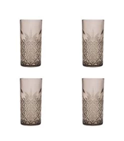 Pasabahce Longdrink Timeless 45 Cl - Taupe Taupe 4 Stuk(s)