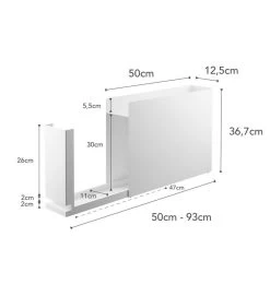 Yamazaki Sliding Seasoning Rack - Tower - White -Palmer Winkel 8747f3e74e2e43579009d1520644991f