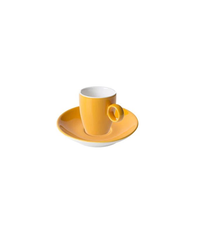 Espressokop En Schotel Bart Colour Cafe 6.5 Cl - 11 Cm Oranje Porselein 2 Stuk(s) 4 Espressokop En Schotel Bart Colour Cafe 6.5 Cl - 11 Cm Oranje Porselein 2 Stuk(s) - Afbeelding 2