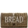 Broodmand Riet - Rustic Rattan Bread Box - Bruin -Palmer Winkel 88d774e98f084b778701a1b306cfc3c6