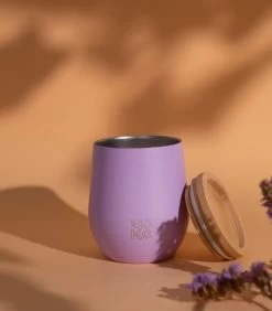 Geïsoleerde Mok 250ml - Pastels - Lavendel -Palmer Winkel 8cad2274140d47a8971456af75361e45