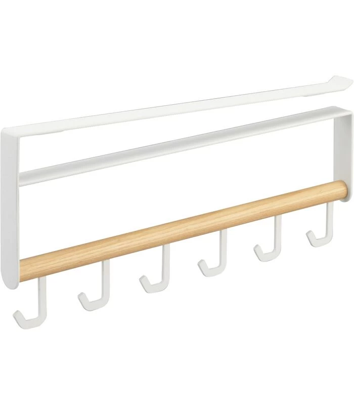 Yamazaki Under Shelf Kitchen Tool Hook - Tosca - White 3 Yamazaki Under Shelf Kitchen Tool Hook - Tosca - White