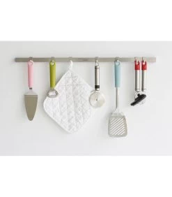 Brabantia Ophangrek Voor Keukenhulpen, 60cm, 7 Haken - Matt Steel -Palmer Winkel 8f6ee25070974373818a0c7ffc7a5f24